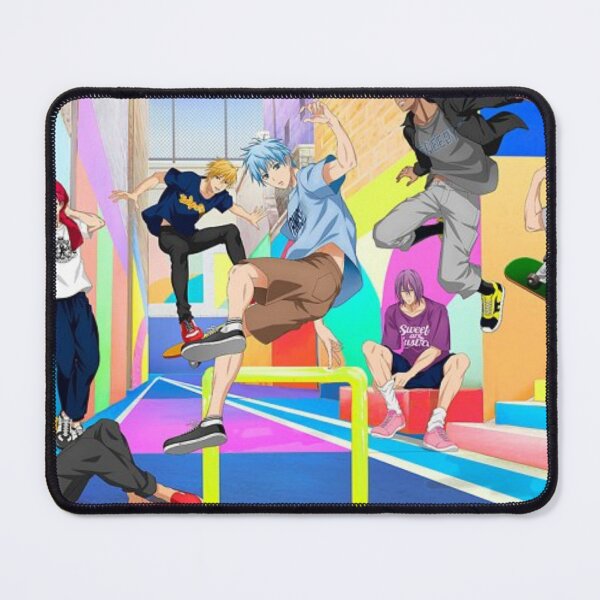 Item preview, Kuroko no Basuke - Kuroko's Basketball - Rainbow Background designed and sold by Adeel Mushtaq.