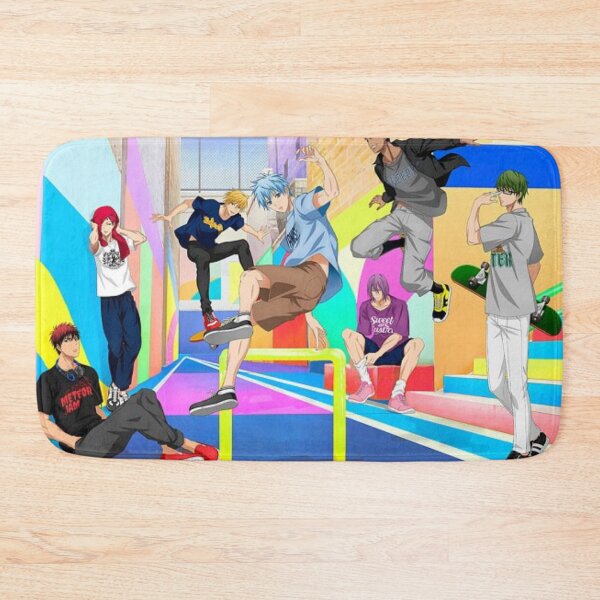 Item preview, Kuroko no Basuke - Kuroko's Basketball - Rainbow Background designed and sold by Adeel Mushtaq.