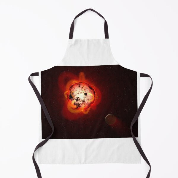 Item preview, STK204770S-A red dwarf star orbited by a hypothetical exoplanet. designed and sold by StocktrekImages.