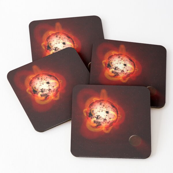 Item preview, STK204770S-A red dwarf star orbited by a hypothetical exoplanet. designed and sold by StocktrekImages.