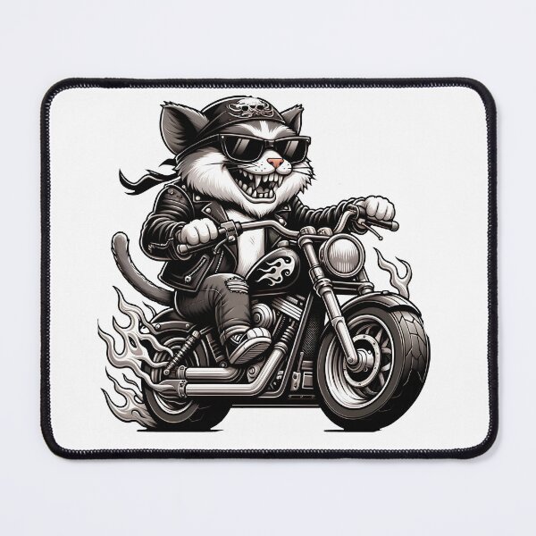 Item preview, Biker Cat designed and sold by Truck Stop One.
