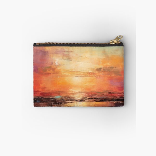 Artikelvorschau, Entdecken Sie "Simplistic & Minimalistic Vintage Sunset" Abstrakte Kunst entworfen und verkauft von ArtificialGenes.