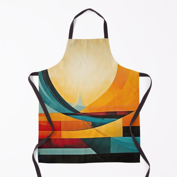 Artikelvorschau, Entdecken Sie "Simplistic & Minimalistic Vintage Sunset" Abstrakte Kunst entworfen und verkauft von ArtificialGenes.