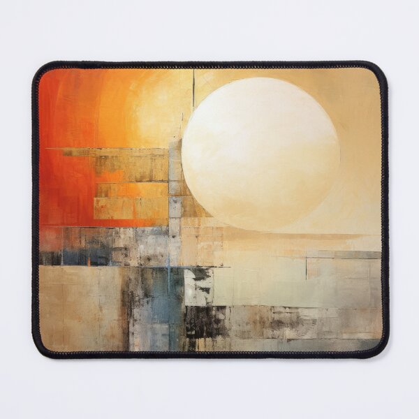 Artikelvorschau, Entdecken Sie "Simplistic & Minimalistic Vintage Sunset" Abstrakte Kunst entworfen und verkauft von ArtificialGenes.