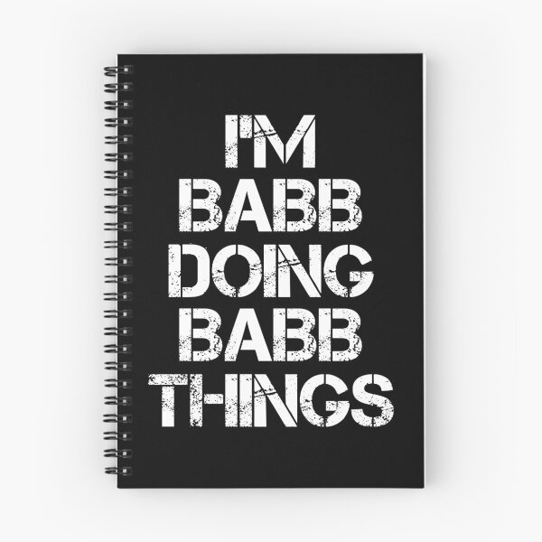Item preview, Babb Name - Babb Doing Babb Things designed and sold by LindenAverhart3.