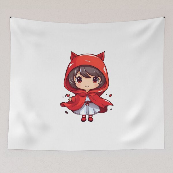 Item preview, Cute little red riding hood designed and sold by Lobory.