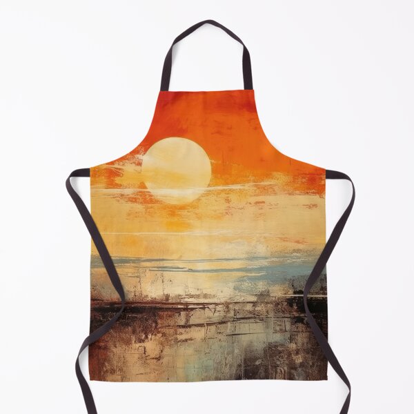Artikelvorschau, Entdecken Sie "Simplistic & Minimalistic Vintage Sunset" Abstrakte Kunst entworfen und verkauft von ArtificialGenes.