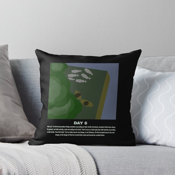 Item preview, christian abstract minimal art - genesis bible verse art - day 6 of creation - creation of man and land animals- series01 designed and sold by ZechJohnRB.
