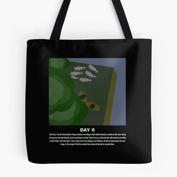 Item preview, christian abstract minimal art - genesis bible verse art - day 6 of creation - creation of man and land animals- series01 designed and sold by ZechJohnRB.