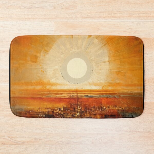 Item preview, Explore "Simplistic & Minimalistic Vintage Sunset" Abstract Art designed and sold by ArtificialGenes.