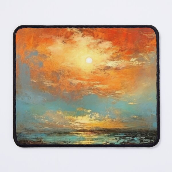 Item preview, Explore "Simplistic & Minimalistic Vintage Sunset" Abstract Art designed and sold by ArtificialGenes.