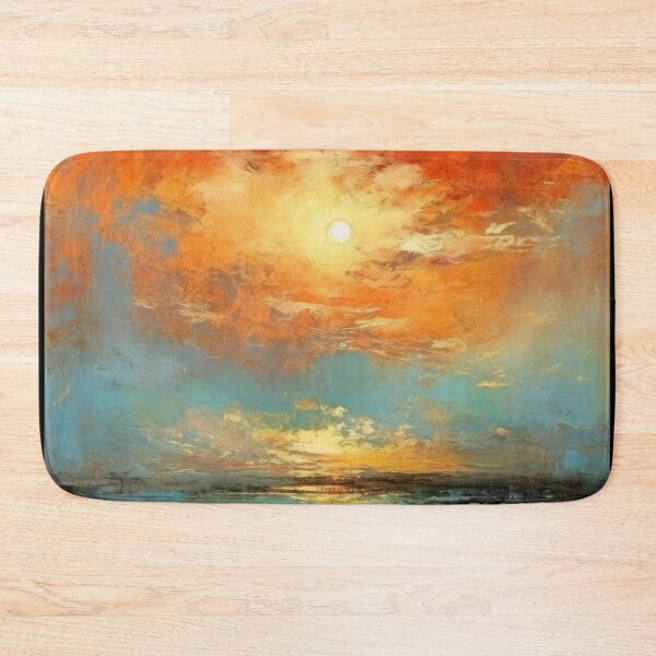 Item preview, Explore "Simplistic & Minimalistic Vintage Sunset" Abstract Art designed and sold by ArtificialGenes.