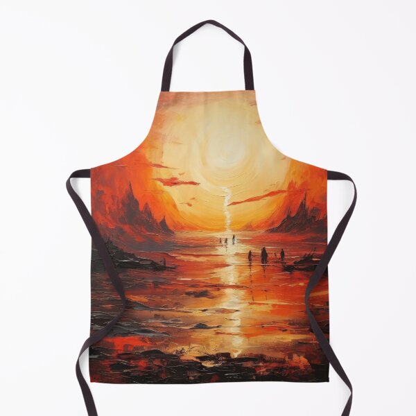 Aperçu de l'œuvre Découvrez l'art abstrait "Simplistic & Minimalistic Vintage Sunset" créée et vendue par ArtificialGenes.
