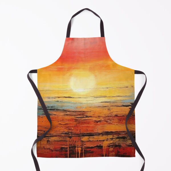 Artikelvorschau, Entdecken Sie "Simplistic & Minimalistic Vintage Sunset" Abstrakte Kunst entworfen und verkauft von ArtificialGenes.