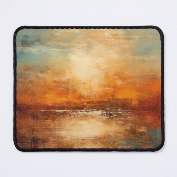 Artikelvorschau, Entdecken Sie "Simplistic & Minimalistic Vintage Sunset" Abstrakte Kunst entworfen und verkauft von ArtificialGenes.