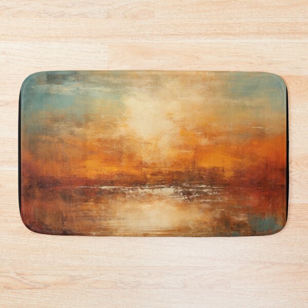 Artikelvorschau, Entdecken Sie "Simplistic & Minimalistic Vintage Sunset" Abstrakte Kunst entworfen und verkauft von ArtificialGenes.