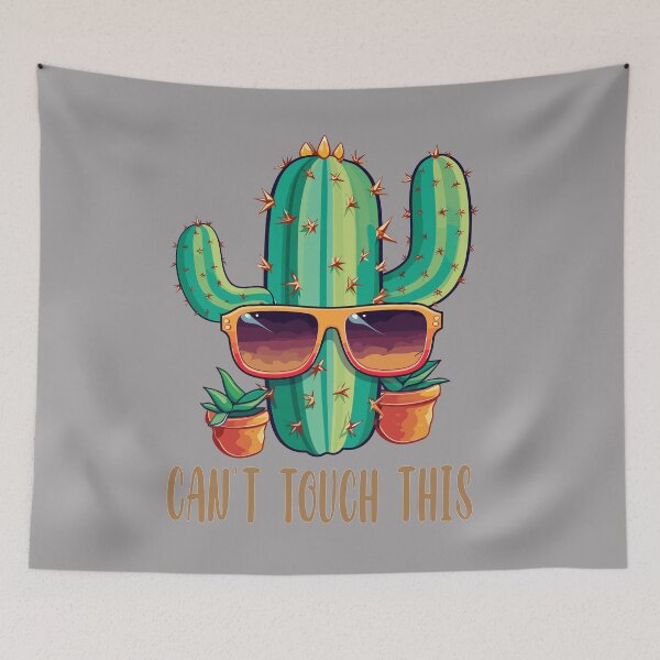 Item preview, Gafas de sol Cool Cactus, No puedo tocar esto, Cactus divertido designed and sold by GirlGlowGraphic.