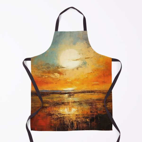 Item preview, Explore "Simplistic & Minimalistic Vintage Sunset" Abstract Art designed and sold by ArtificialGenes.