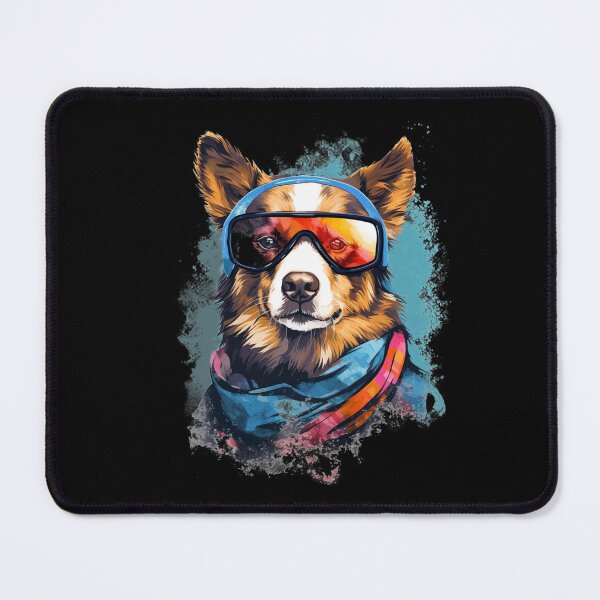 Item preview, Ski Dog in Ski Googles designed and sold by AnnaMDesign.