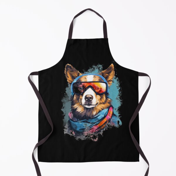 Item preview, Ski Dog in Ski Googles designed and sold by AnnaMDesign.