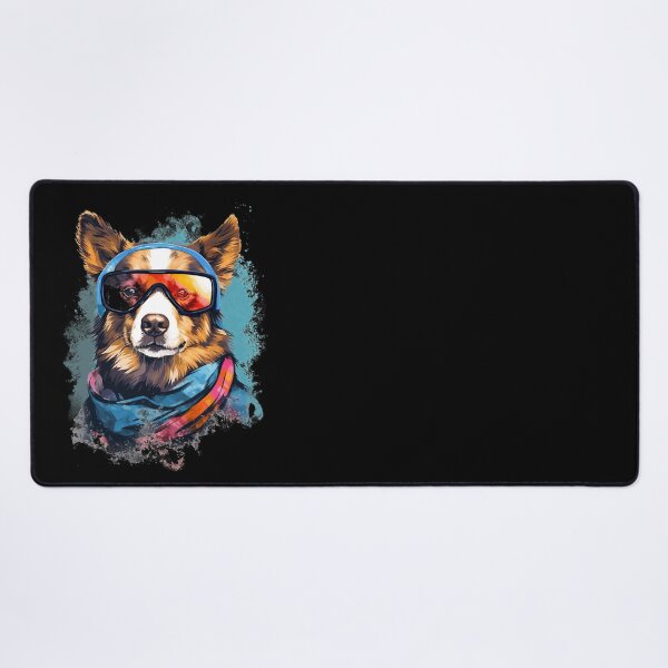 Item preview, Ski Dog in Ski Googles designed and sold by AnnaMDesign.