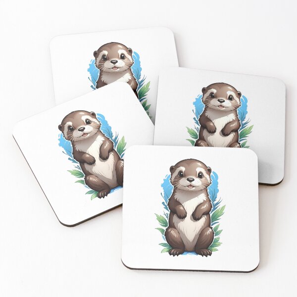 Item preview, Playful Cute Otter designed and sold by Imazh.