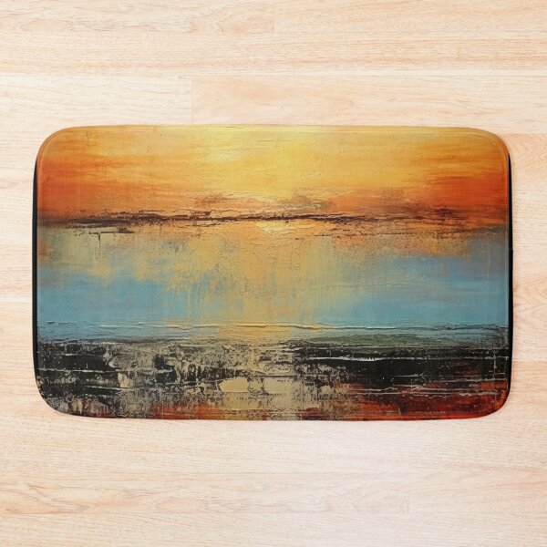 Artikelvorschau, Entdecken Sie "Simplistic & Minimalistic Vintage Sunset" Abstrakte Kunst entworfen und verkauft von ArtificialGenes.