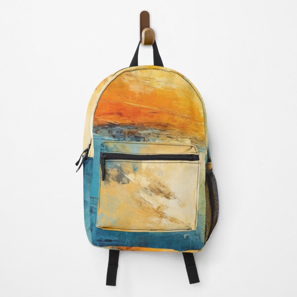 Artikelvorschau, Entdecken Sie "Simplistic & Minimalistic Vintage Sunset" Abstrakte Kunst entworfen und verkauft von ArtificialGenes.