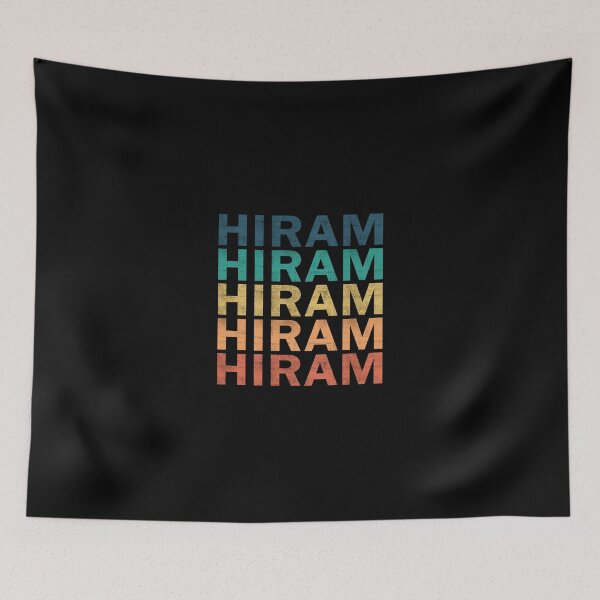 Item preview, Hiram Name - Hiram Vintage Retro Proud Name designed and sold by LeonorBialasz.