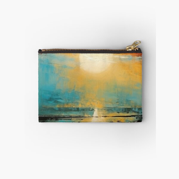 Artikelvorschau, Entdecken Sie "Simplistic & Minimalistic Vintage Sunset" Abstrakte Kunst entworfen und verkauft von ArtificialGenes.