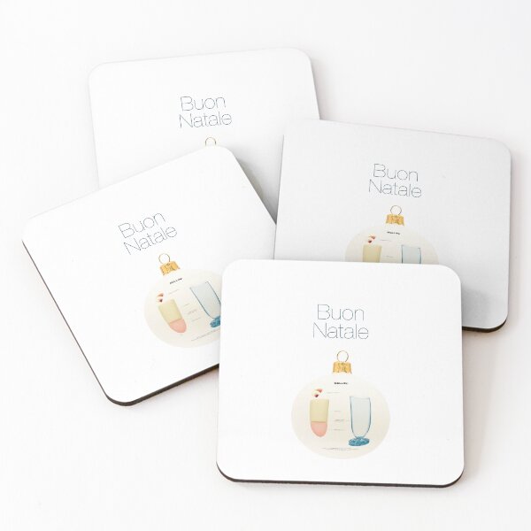Item preview, Buon Natale. Christmas bauble with a Bellini recipe. designed and sold by MadeClose.