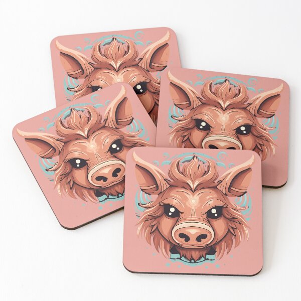 Item preview, Kawaii Boar designed and sold by FlexYourMind.
