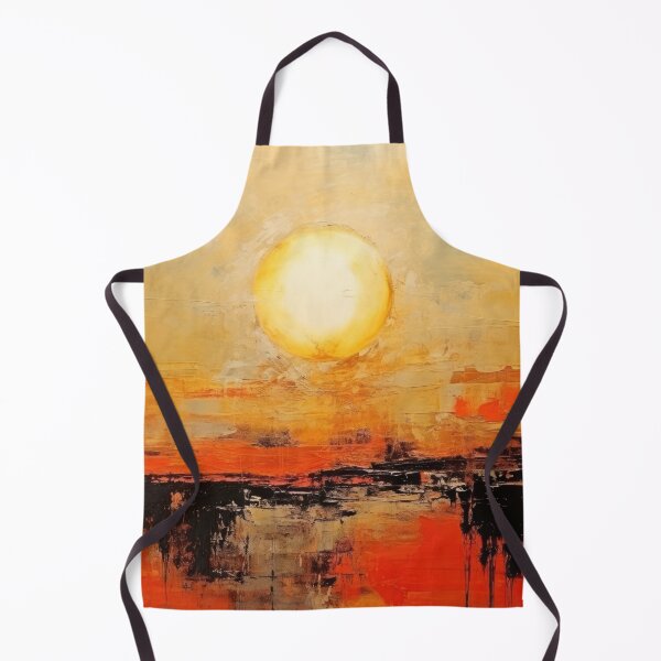 Item preview, Explore "Simplistic & Minimalistic Vintage Sunset" Abstract Art designed and sold by ArtificialGenes.