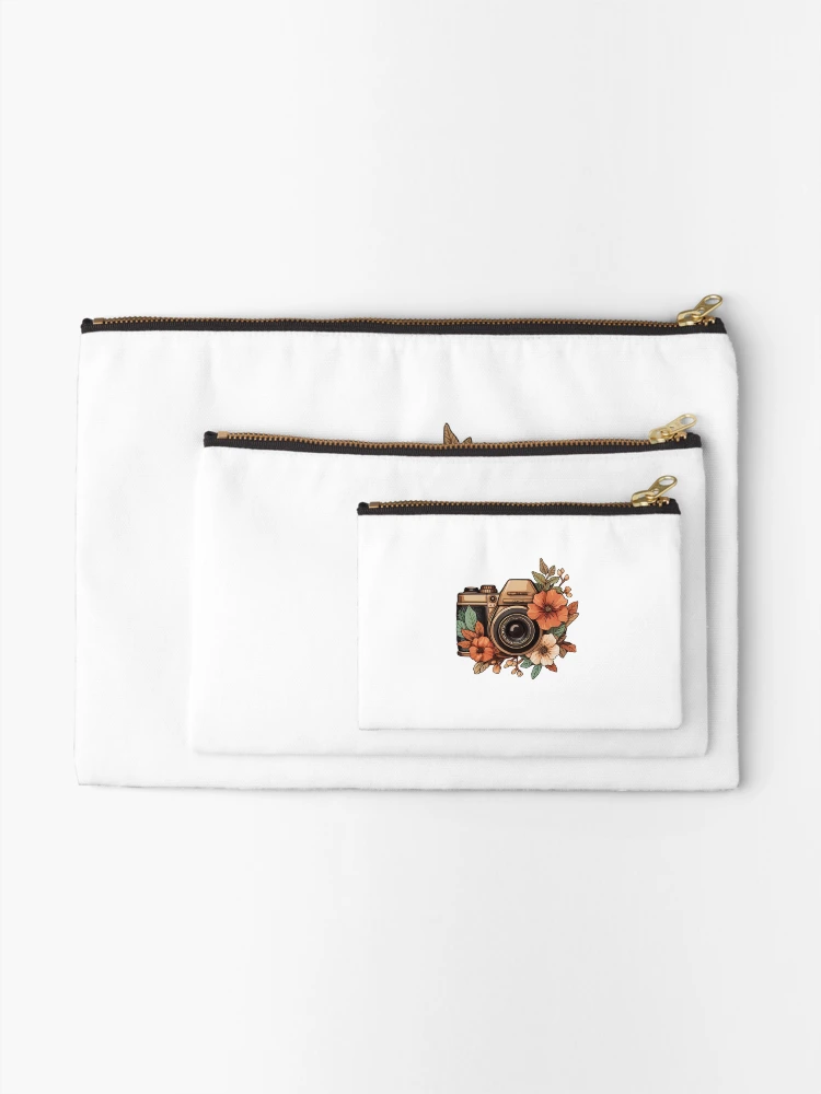 Thumbnail 2 of 4, Zipper Pouch, Shutterbug Spirit - Camera Lover designed and sold by ColorConsole.