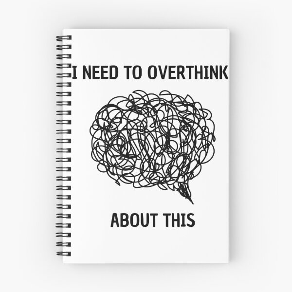Item preview, I need to overthink about this sticker designed and sold by by-oaz.