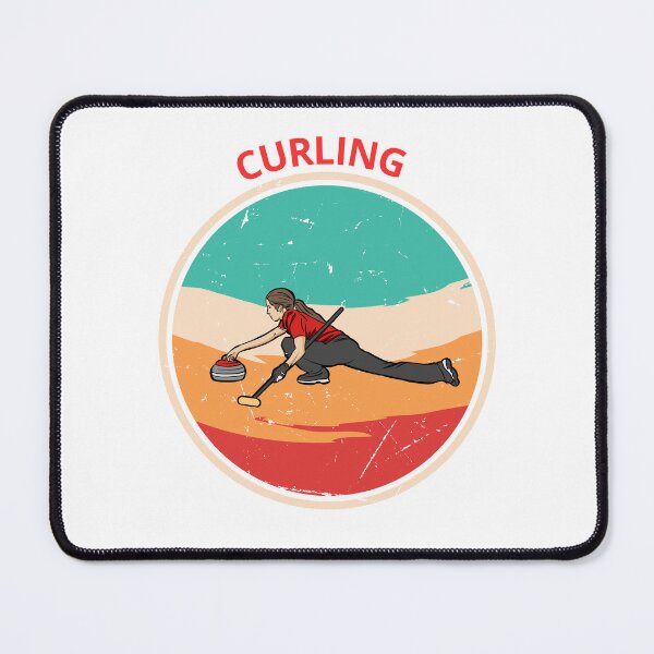 Item preview, Curling Girl designed and sold by StudioARTHUR.