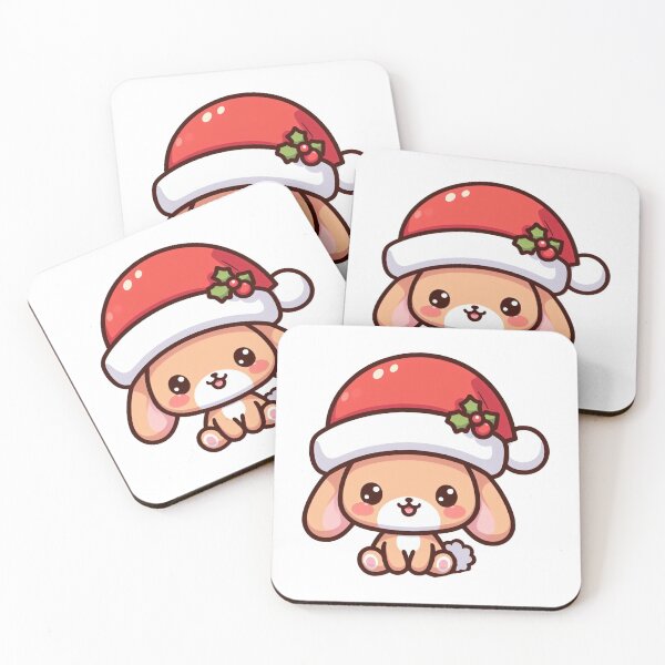 Item preview, Cute orange bunny in santa hat designed and sold by Wxjtecki.