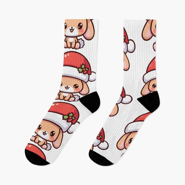 Item preview, Cute orange bunny in santa hat designed and sold by Wxjtecki.
