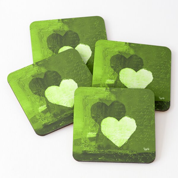Item preview, Hearts in green - series 2 (60) designed and sold by a3-studio.