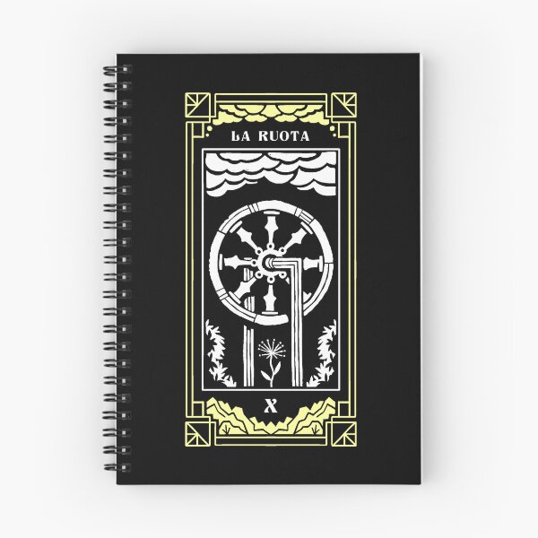 Item preview, •10 - LA RUOTA• From UNDERGROUND TAROT by Nalsco designed and sold by NALSCOshop.