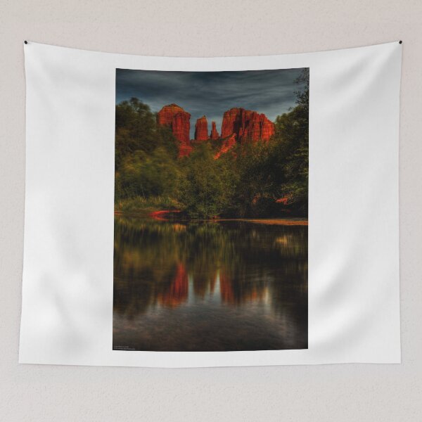 Item preview, Blue Hour At Cathedral Rock © designed and sold by © Hany G. Jadaa © Prince John Photography.