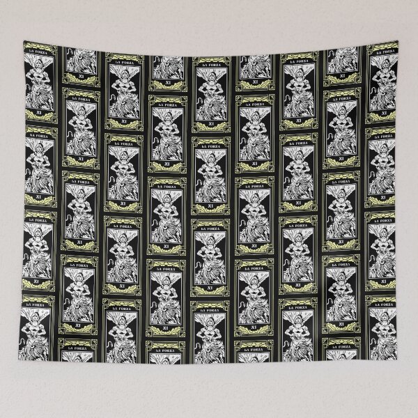 Item preview, •11 - LA FORZA• From UNDERGROUND TAROT by Nalsco designed and sold by NALSCOshop.