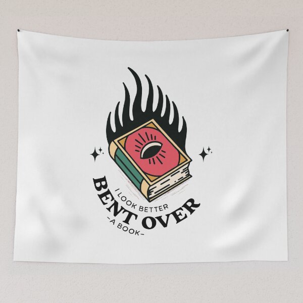 Item preview, i look better bent over a book designed and sold by PopPizzazz.