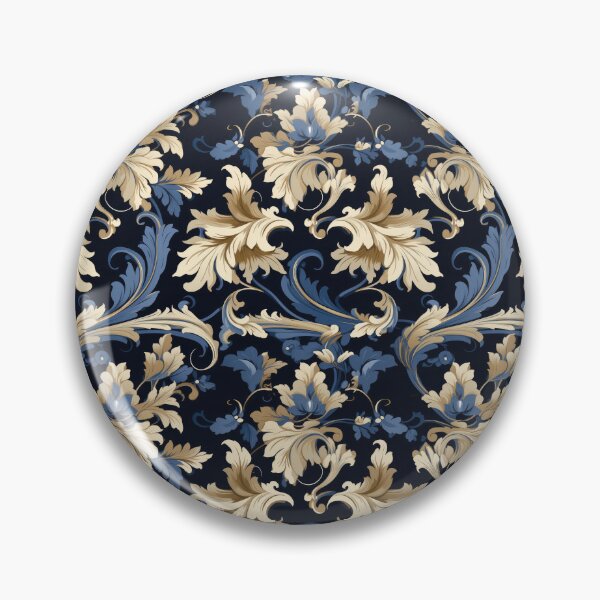 Item preview, Damask style design pattern for home decoration and living designed and sold by VISIONARTIST.