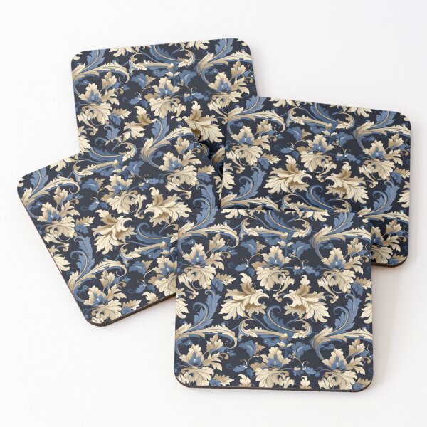 Item preview, Damask style design pattern for home decoration and living designed and sold by VISIONARTIST.