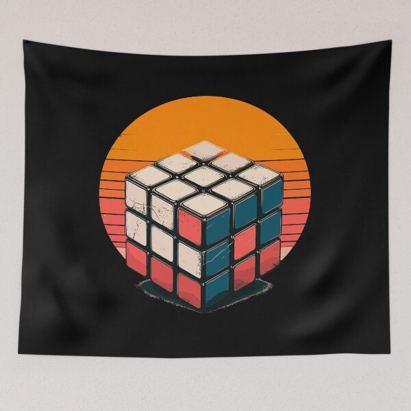 Item preview, Retro speed cube puzzle designed and sold by TomFrontierArt.