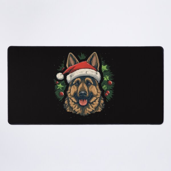 Item preview, Christmas German Shepherd designed and sold by creativellashop.