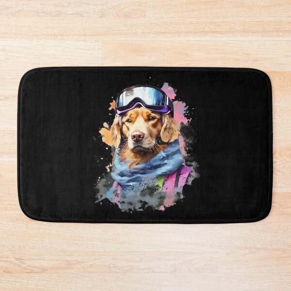 Item preview, Ski Dog in Ski Googles designed and sold by AnnaMDesign.