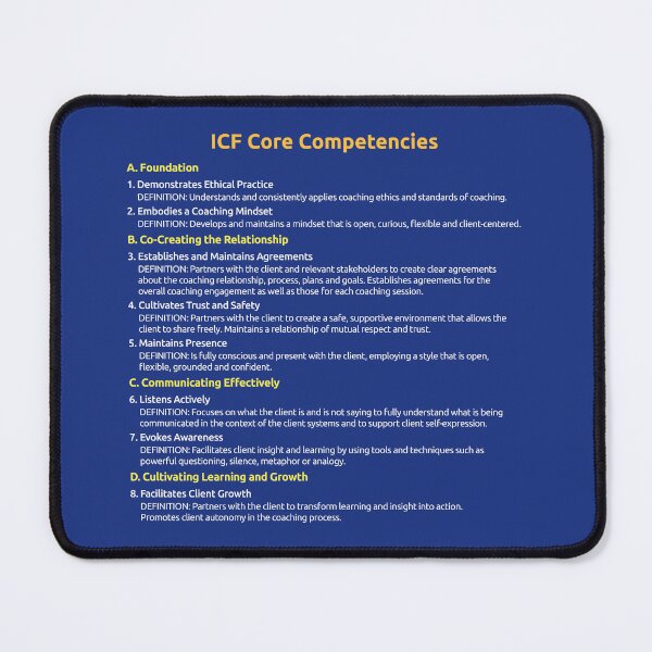 Item preview, Coaching Core Competencies designed and sold by Life-tastes.