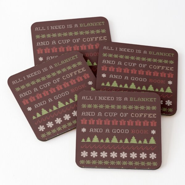 Item preview, All I Need Is A Blanket And A Cup Of Coffee And A Good Book designed and sold by Megurix.